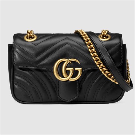 gucci gg marmont matelasse mini bag black|gucci marmont quilted mini bag.